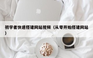 高唐初学者快速搭建网站视频（从零开始搭建网站）